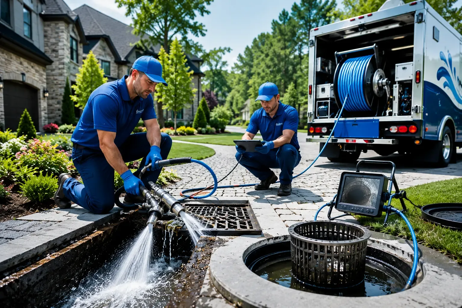 Local outdoor drain cleaning professionals in Downs, KS